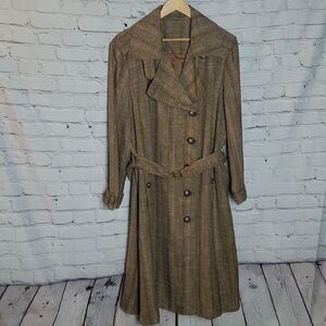 Plaid Long Jacket‎